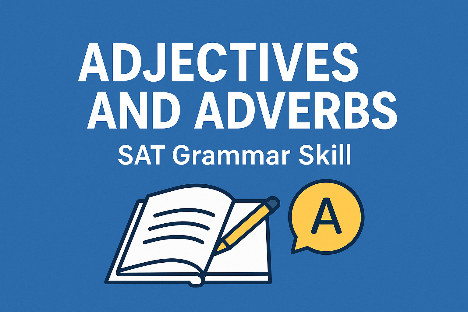 Mastering “Adjectives and Adverbs” for SAT Success
