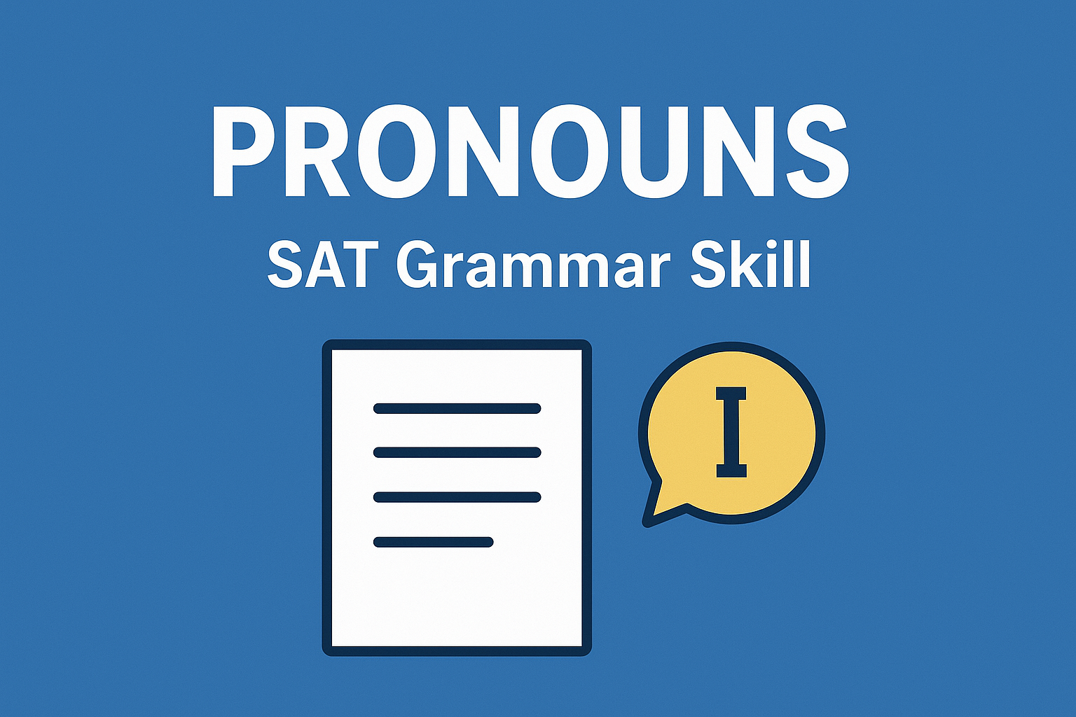 Mastering Pronouns for SAT Success